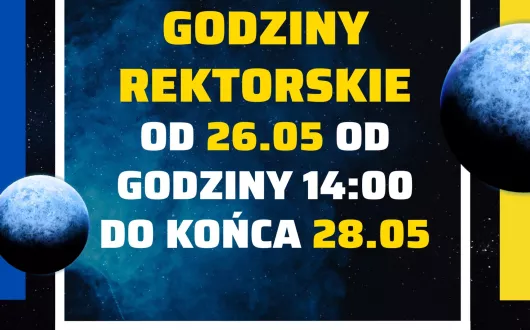 godziny rektorskie