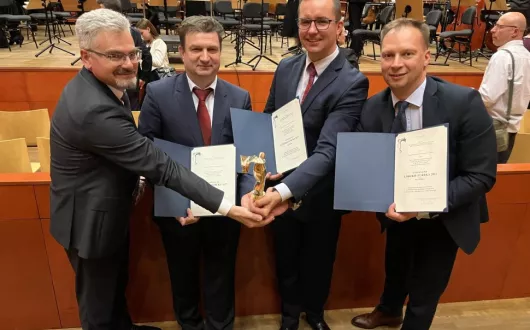 Czwórka wyróżnionych naukowców w konkursie EUREKA