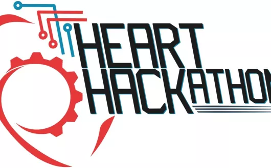 Kolorowe logo Heart Hackathon