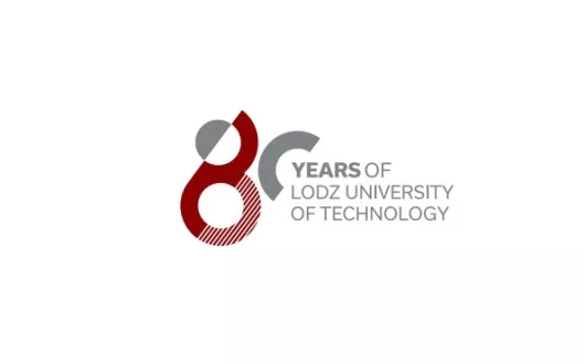 Logo 80 years of Lodz Univeristy of Technology