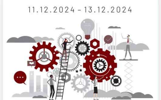 Plakat Mechaton 2024 razem z logo firmy COMMON