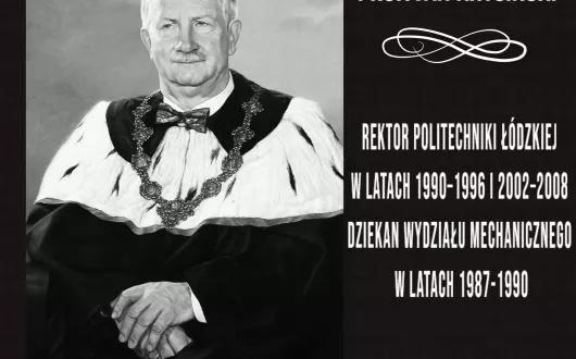 Portret Rektora pro. Jana Krysińskiego