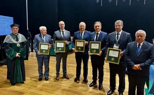 Nagrodzeni podczas  jubileuszu Uniwersytetu Przyrodniczego w Lublinie