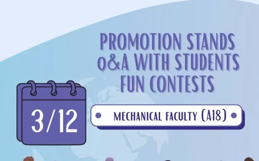 Grafika promująca wymianę międzynarodową