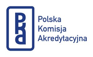 Niebieskie logo Polskiej Komisji Akredytacyjnej