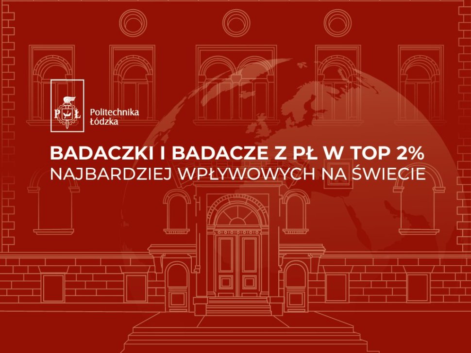Grafika promocyjna PŁ o badaczach 