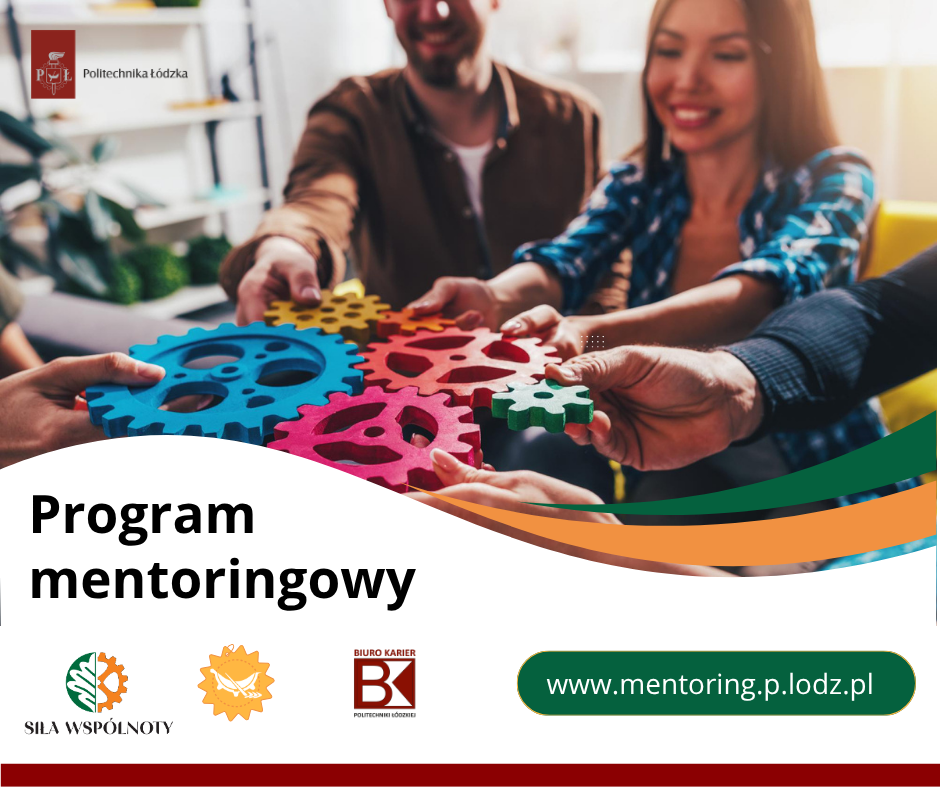 Grafika programu mentoringowego Siła Wspólnoty