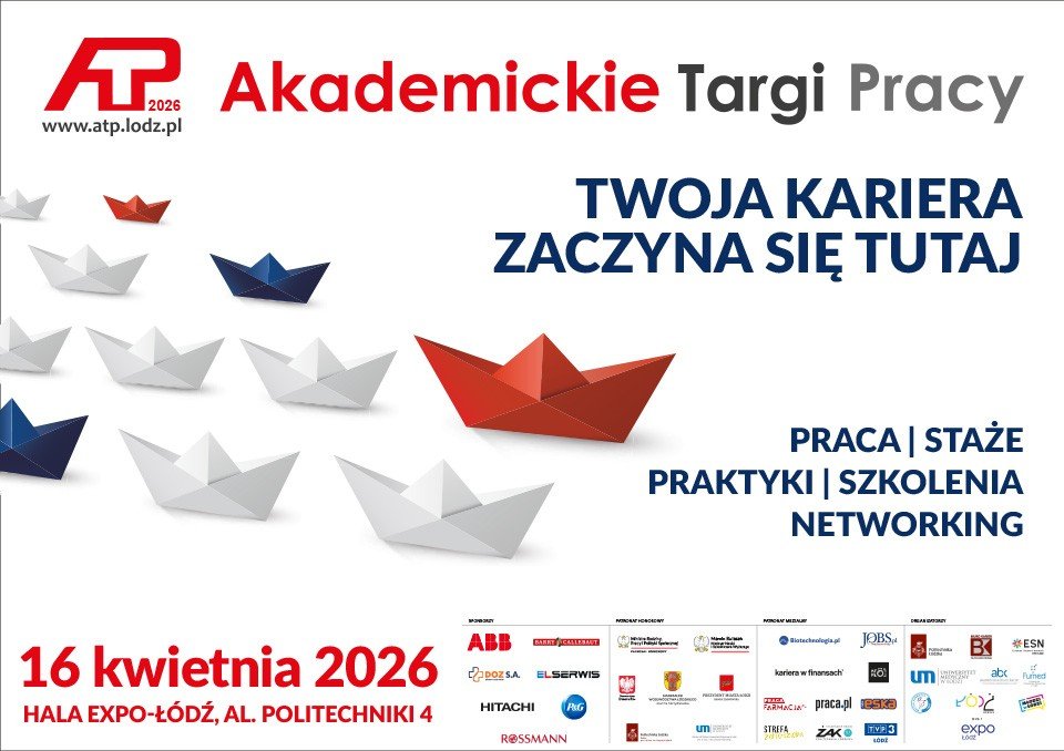 Grafika promująca Akademickie Targi Pracy