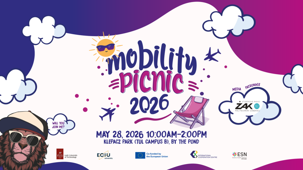 Plakat promujący wydarzenie Mobility Picnic