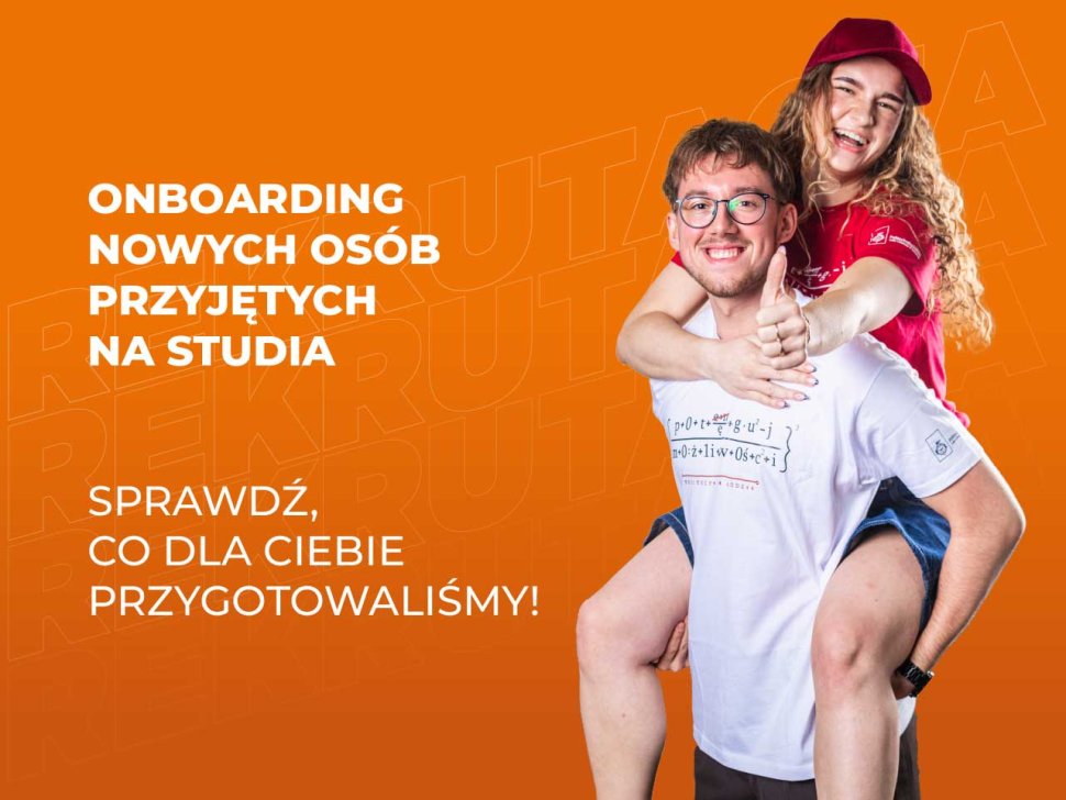 Grafika promocyjna dla nowych studentów