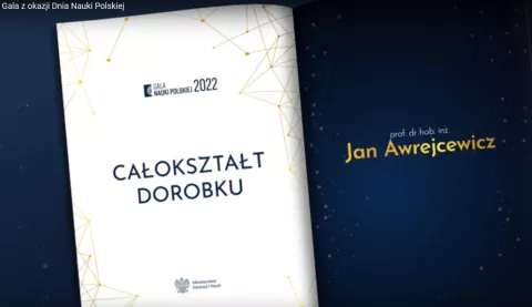 Nagrody J.Awrejcewicz