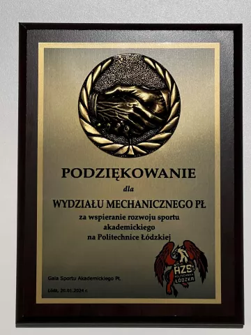 Wyróżnienie dla Wydziału