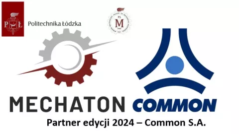 Logo Mechaton 2024 i firmy COMMON 