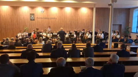 Orkiestra podczas jubileuszu
