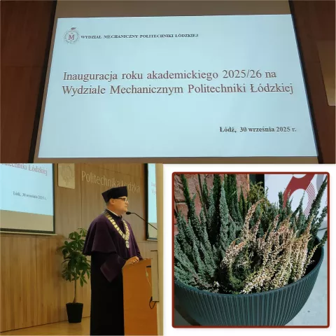 Inauguracja roku akademickiego Wydziału Mechanicznego