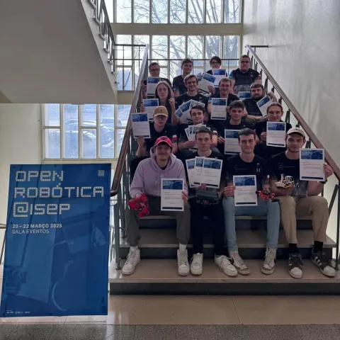 Grupa studentów z Koła Naukowego