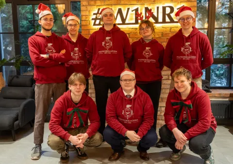 Studenci z Wydziałowej Rady Samorządu