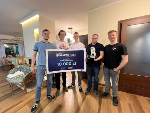 Studenci z Wydziałowej Rady Samorządu