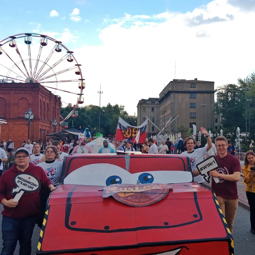 Studenci z Wydziałowej Rady Samorządu