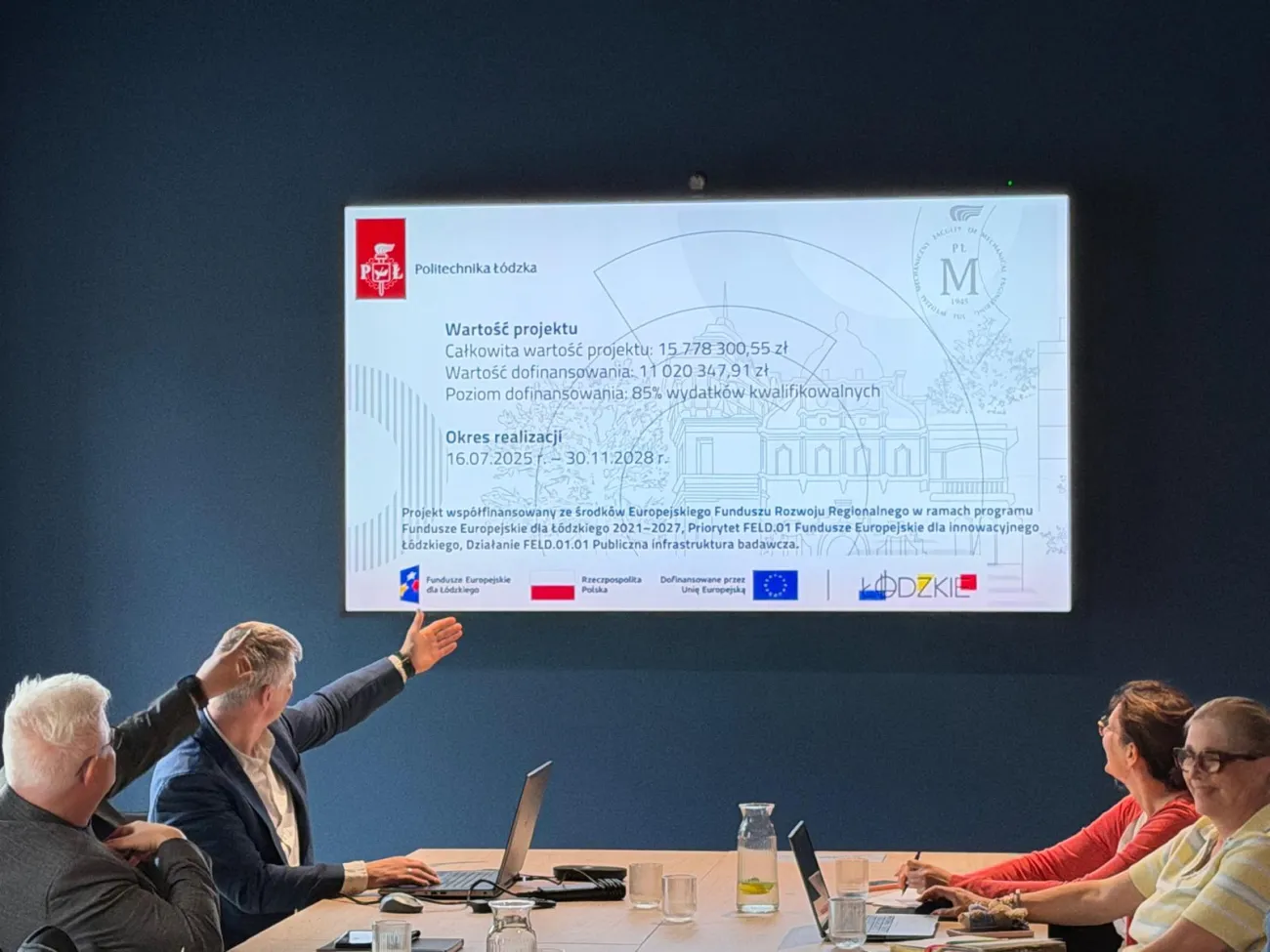Spotkanie projektowe Fundusze Europejskie dla Łódzkiego 