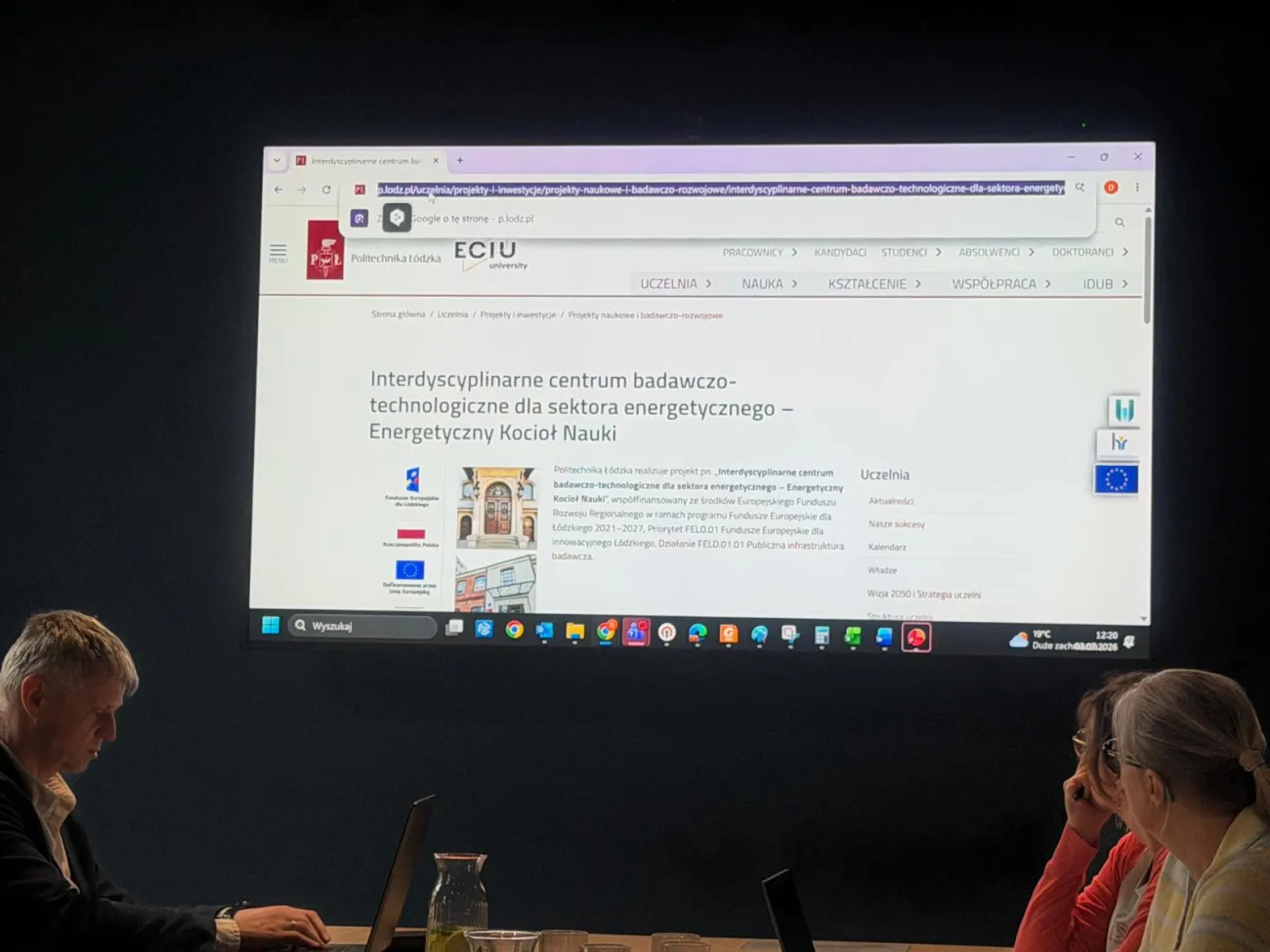Spotkanie projektowe Fundusze Europejskie dla Łódzkiego 