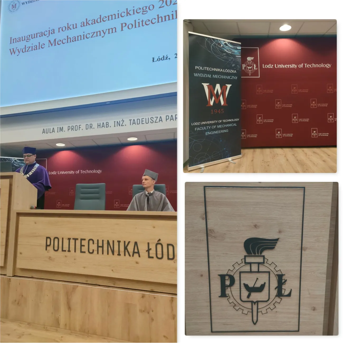 Inauguracja roku akademickiego w auli